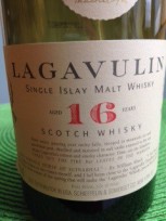 Lagavulin label